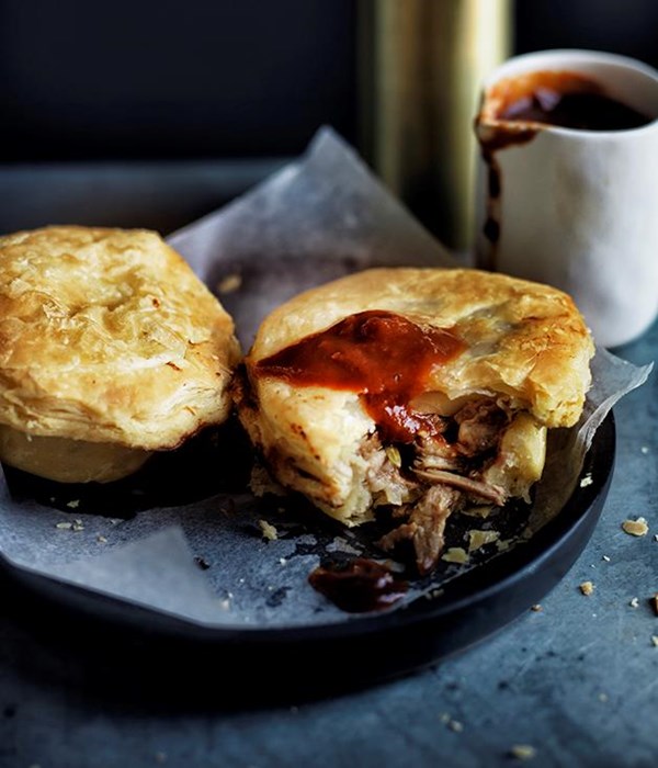 Lamb and anchovy pies