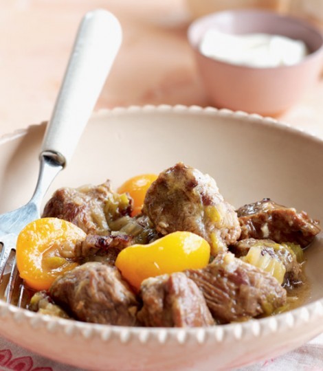 Lamb and apricots