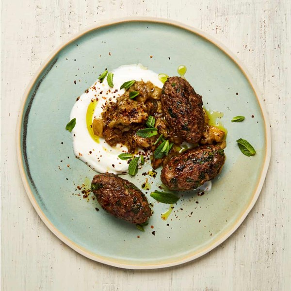 Lamb and aubergine kofta