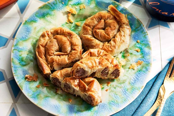 Lamb and beef burek