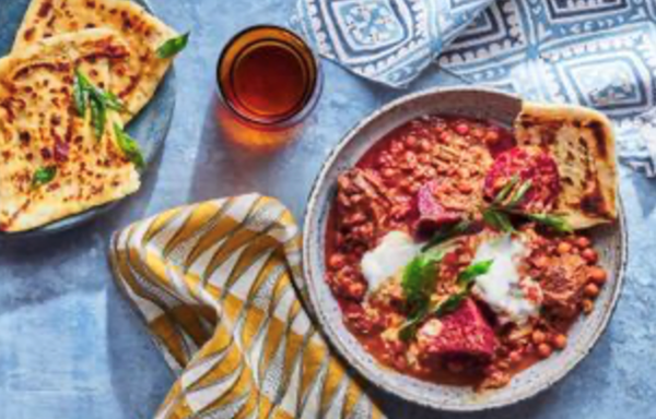 Lamb and beetroot curry