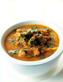 Lamb and chick-pea soup
