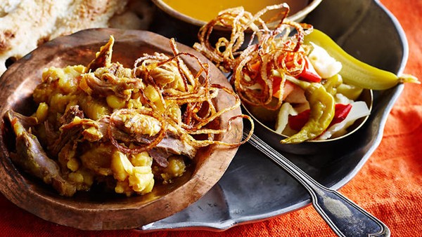 Lamb and chickpea stew (Dizi)