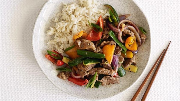 Lamb and cumin stir-fry