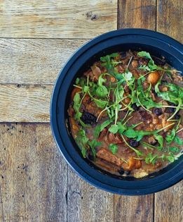 Lamb and dried fruit tagine