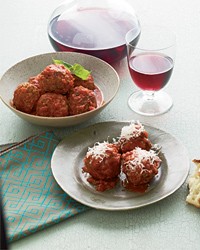 Lamb-and-fennel meatballs