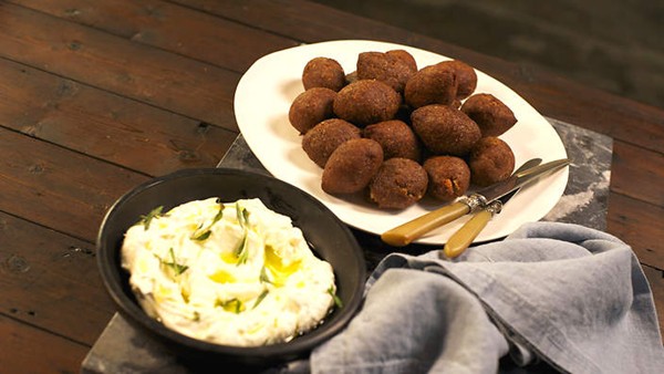 Lamb and kishk kibbeh