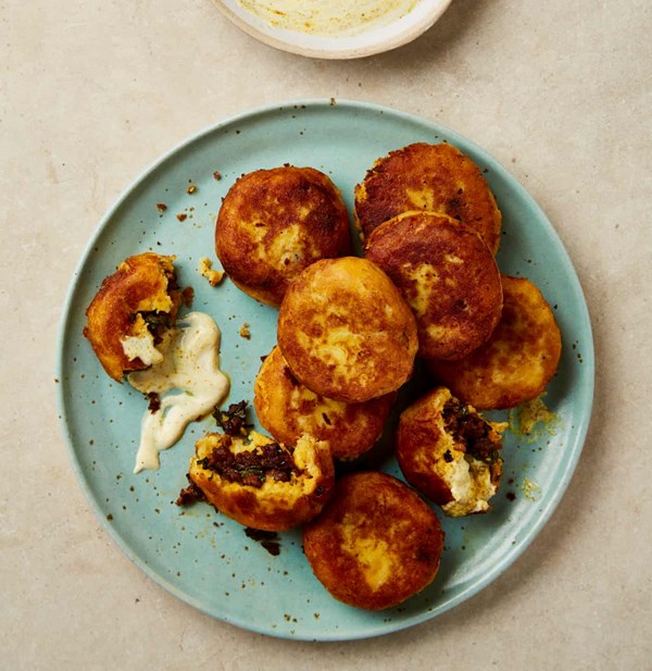 Lamb and potato chap