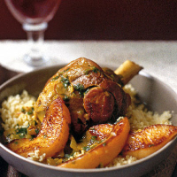 Lamb and quince tagine