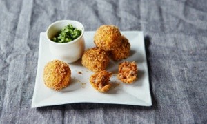 Lamb and turnip croquettes