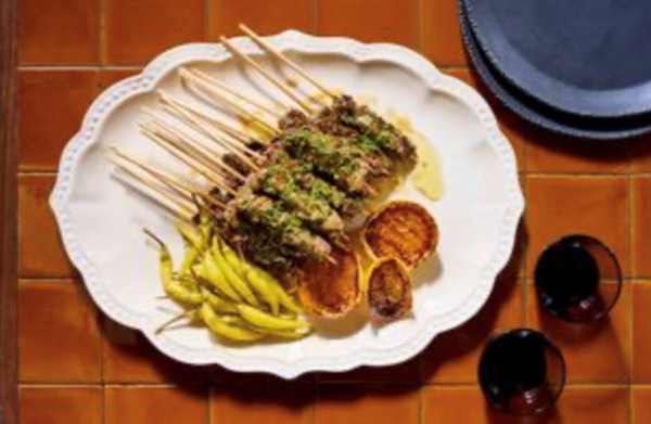 Lamb arrosticini