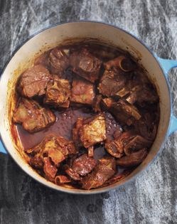 Lamb barbacoa (Barbacoa de borrego)