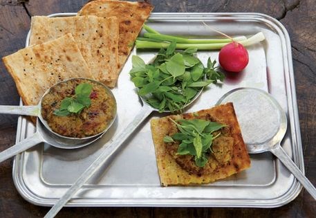 Lamb beriyani, Isfahani-style (Beriyani-e Isfahan)