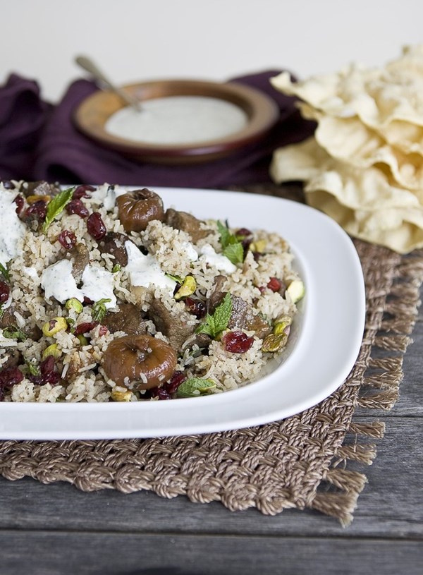 Lamb biryani