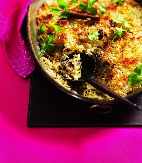Lamb biryani