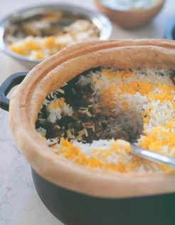 Lamb biryani
