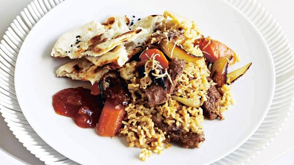 Lamb biryani