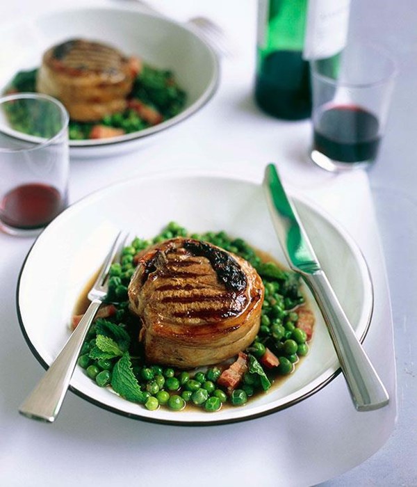 Lamb chops deluxe