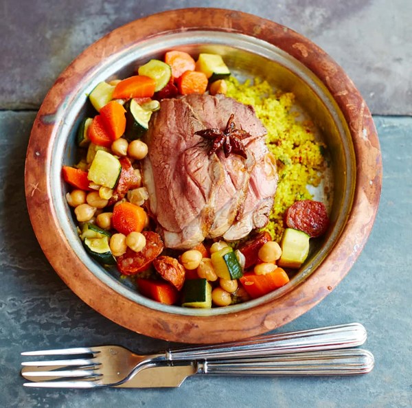 Lamb couscous (Couscous d'agneau)