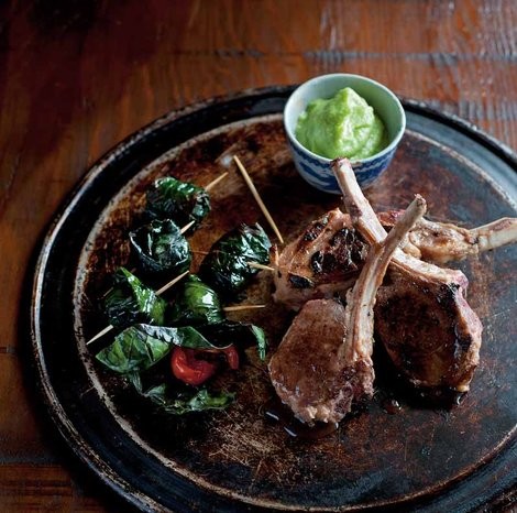 Lamb cutlets cooked in preserved bean curd (Truu nau chao)