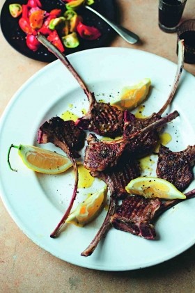 Lamb cutlets scottadito