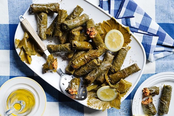 Lamb dolmades