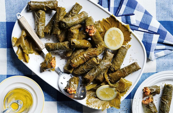 Lamb dolmades