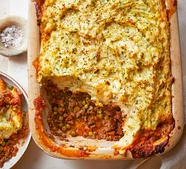 Lamb, harissa & cauliflower shepherd's pie