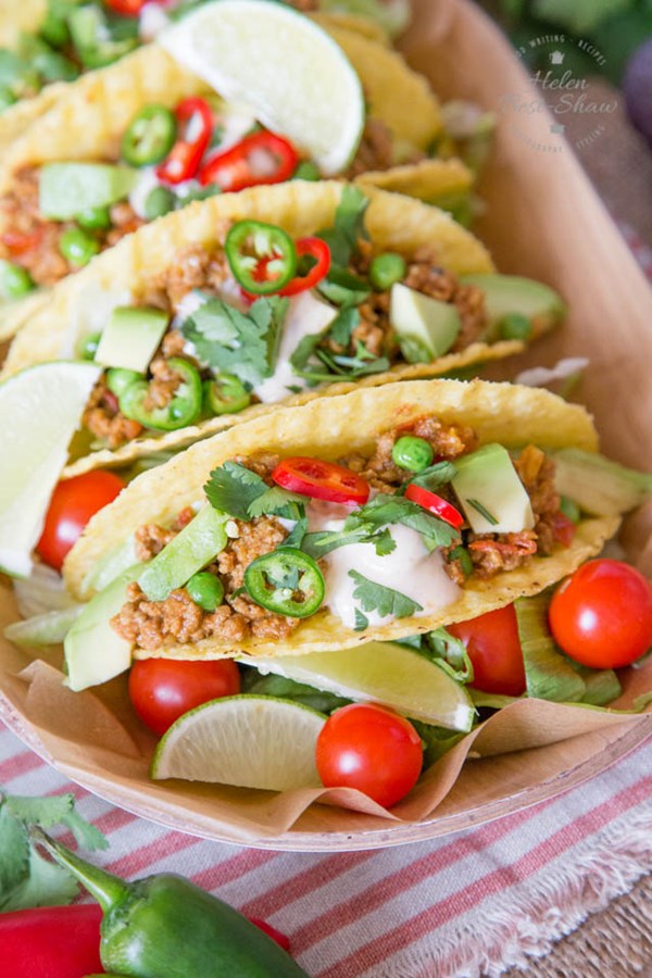 Lamb keema tacos