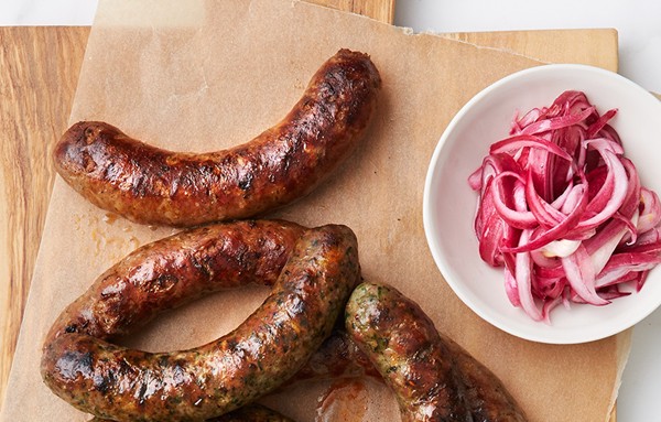 Lamb masala sausage 