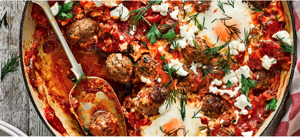 Lamb meatball shakshuka