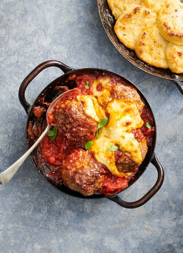 Lamb, oregano and fennel seed meatballs