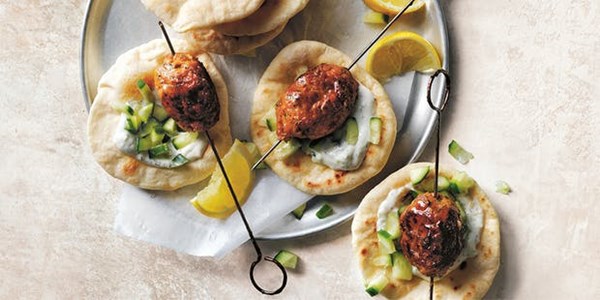 Lamb pitas