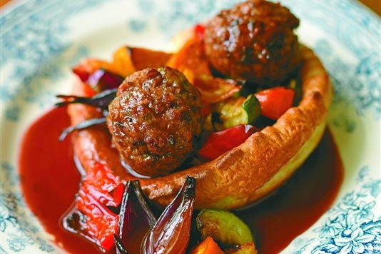 Lamb, rosemary & garlic meatballs