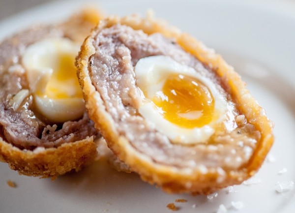 Lamb Scotch eggs