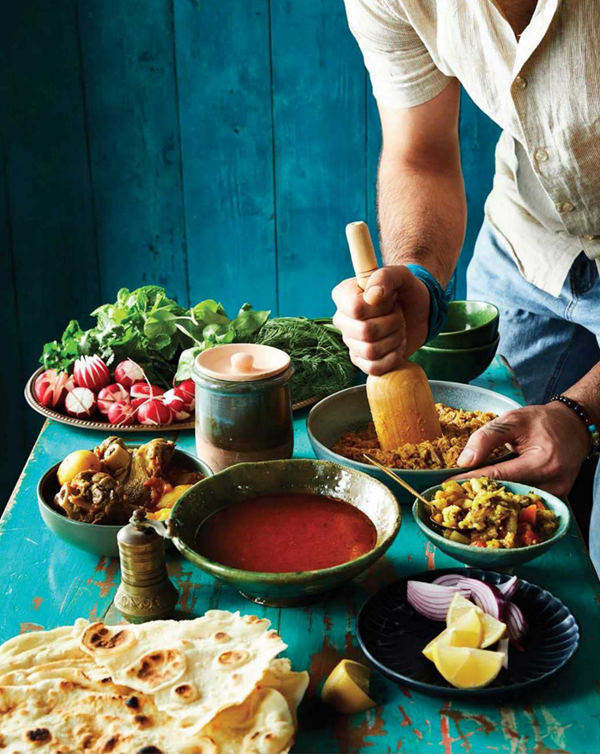 Lamb shank and chickpea hotpot (Abgoosht)