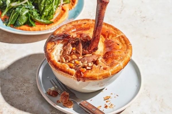 Lamb shank fatteh [Sherif Afifi]