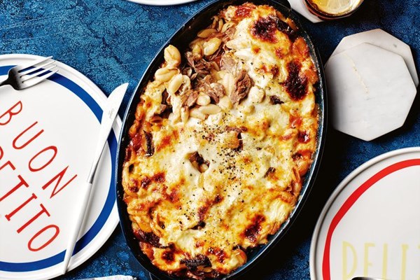 Lamb shank malloreddus