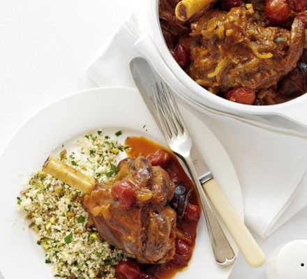 Lamb shank tagine