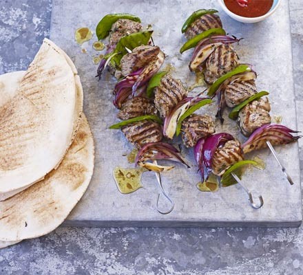 Lamb shashliks with rosemary & garlic