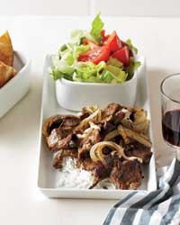 Lamb shawarma