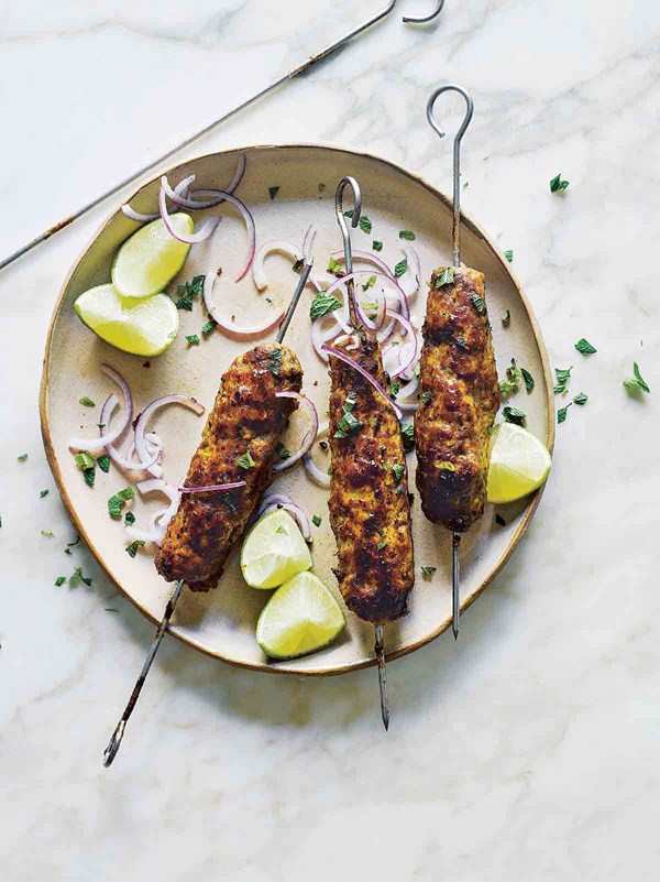Lamb sheekh kebab