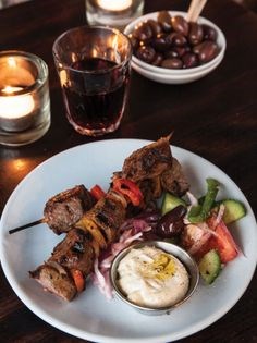 Lamb skewers