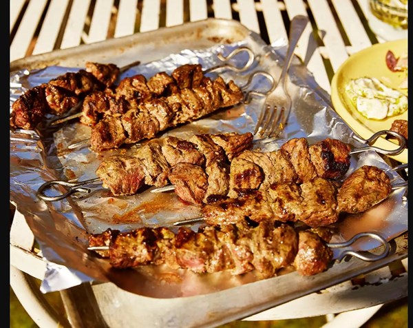 Lamb skewers