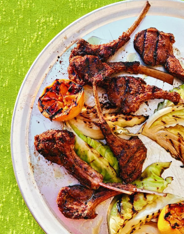 Lamb-spice lamb chops