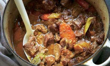 Lamb stew with cider