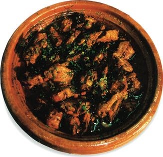 Lamb tagine with prunes