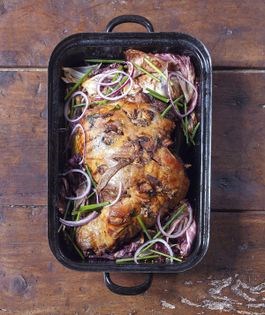 Lamb with anchovies