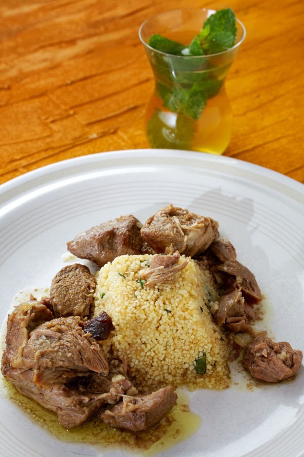 Lamb with garlic, cumin and coriander