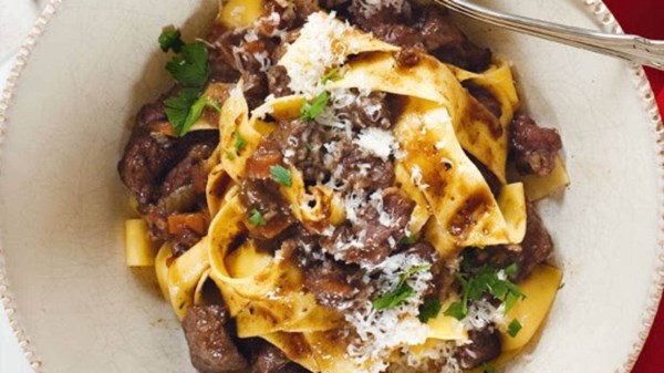 Lamb with pappardelle